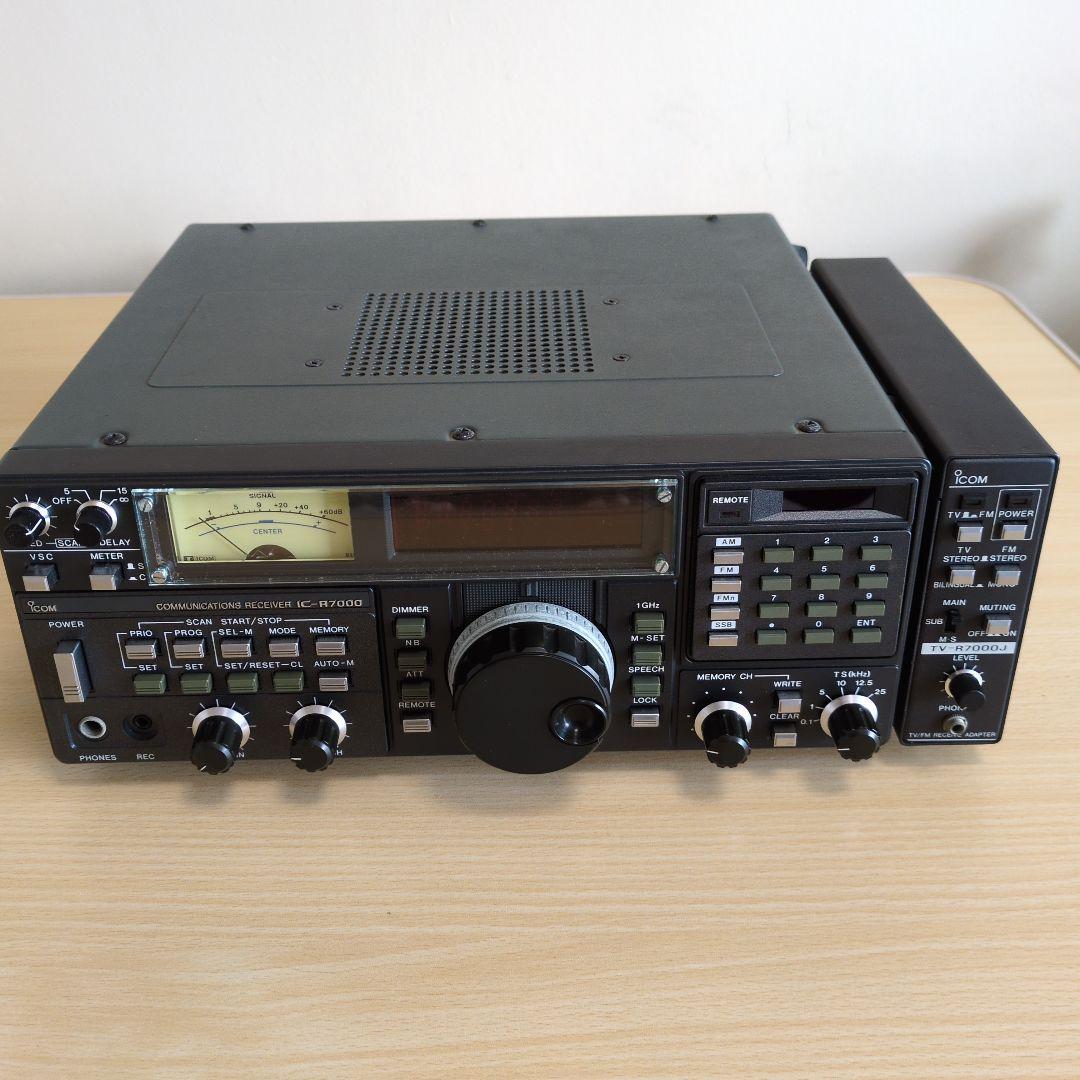 ICOM IC-R7000広帯域受信機、TV-R7000Jレシーブアダプター