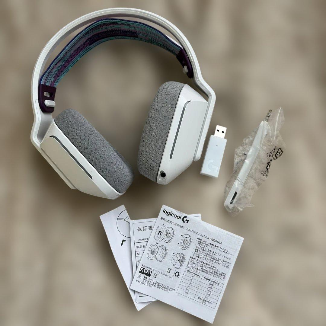 【匿名配送】Logicool G ゲーミングヘッドセット G733-WHr