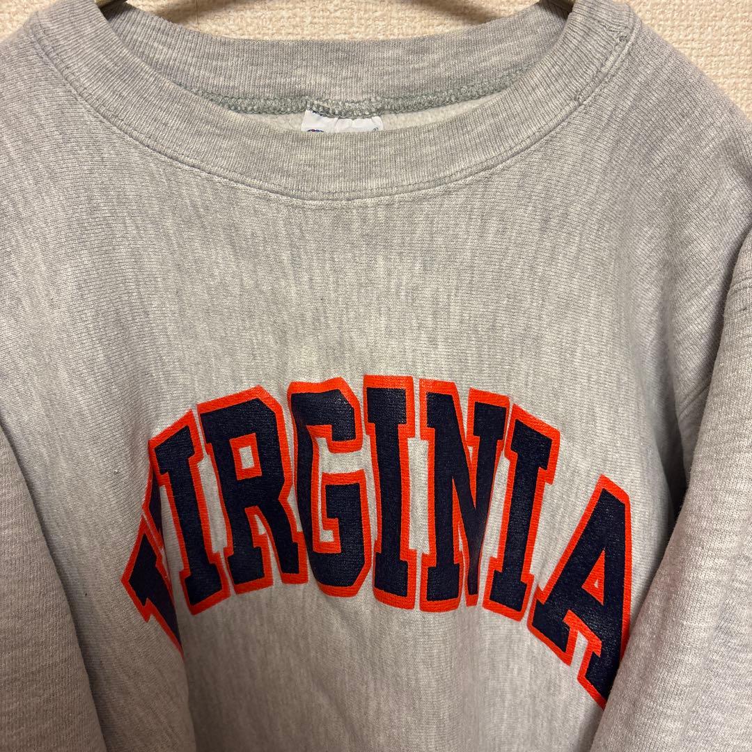 チャンピオン　リバース　刺繍タグ90s Virginia