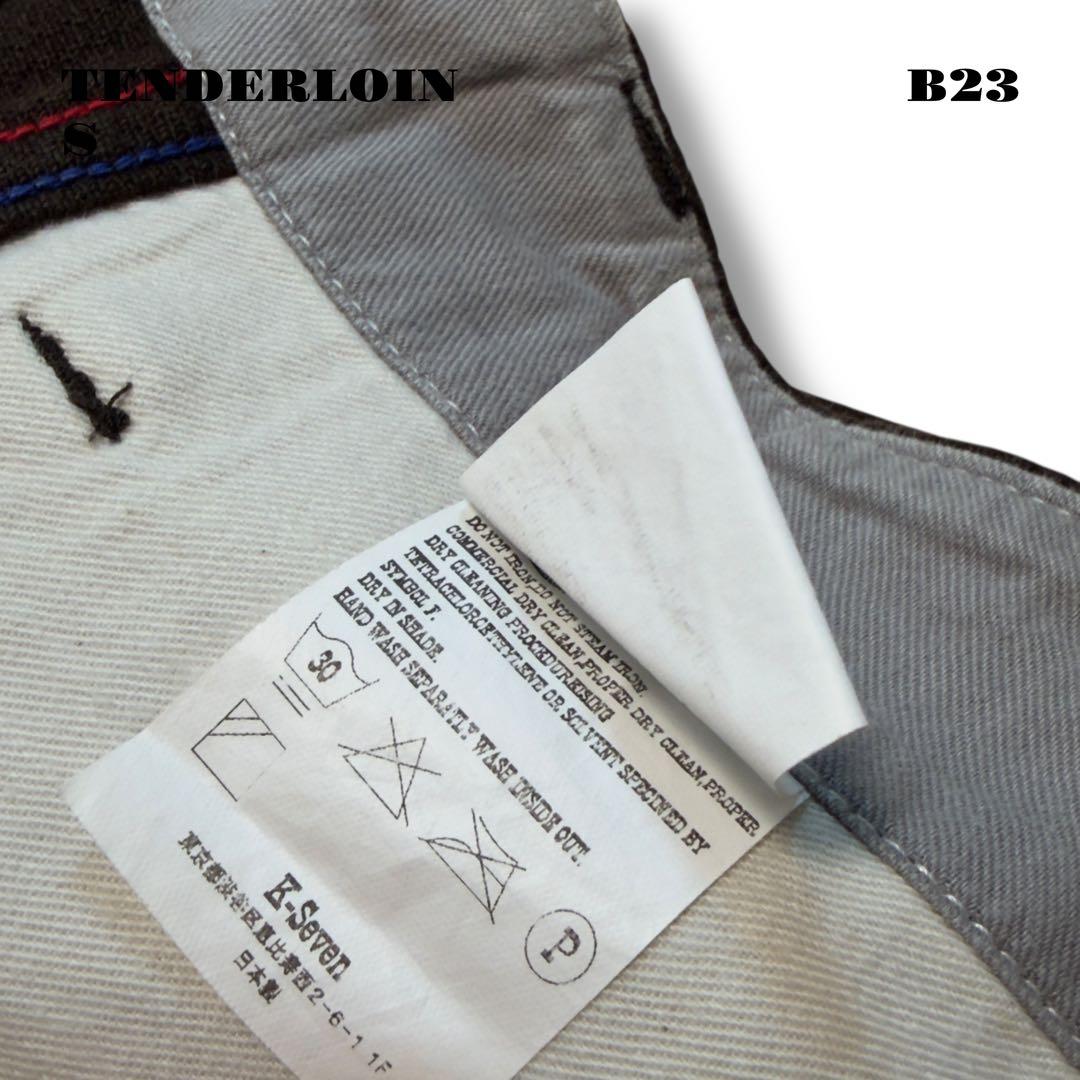 人気品！ TENDERLOIN BDP PIQUE ピケ パンツ ブラウン 茶S