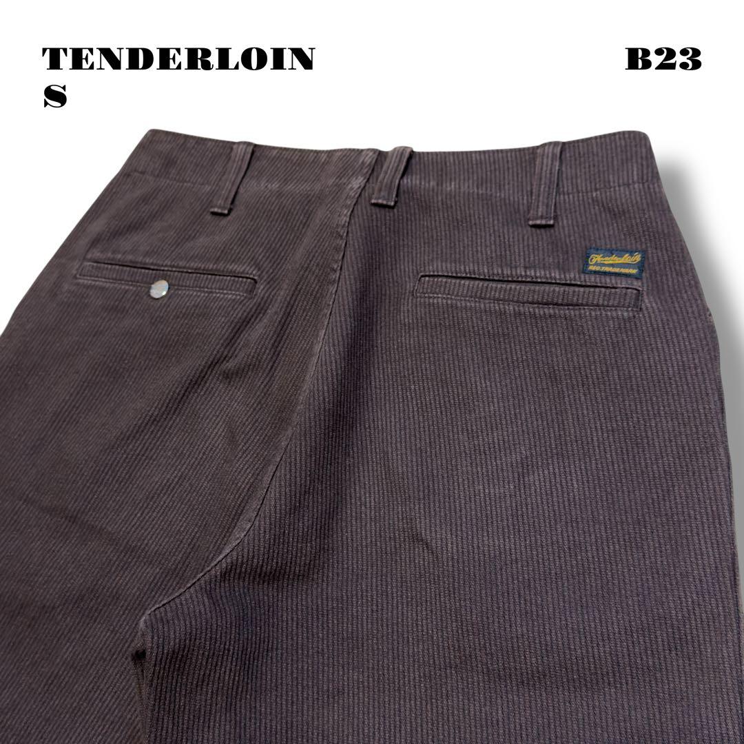 人気品！ TENDERLOIN BDP PIQUE ピケ パンツ ブラウン 茶S