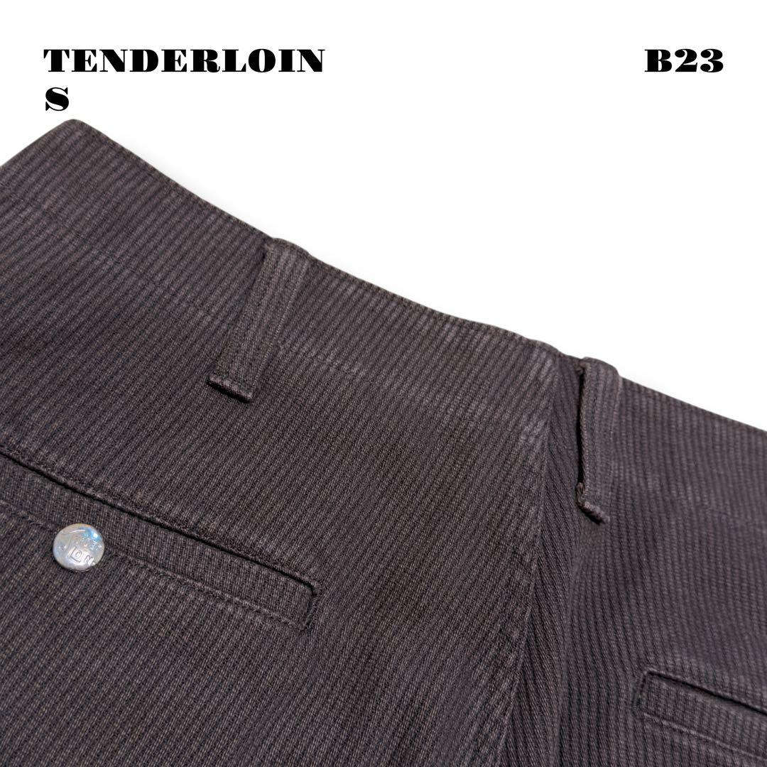人気品！ TENDERLOIN BDP PIQUE ピケ パンツ ブラウン 茶S