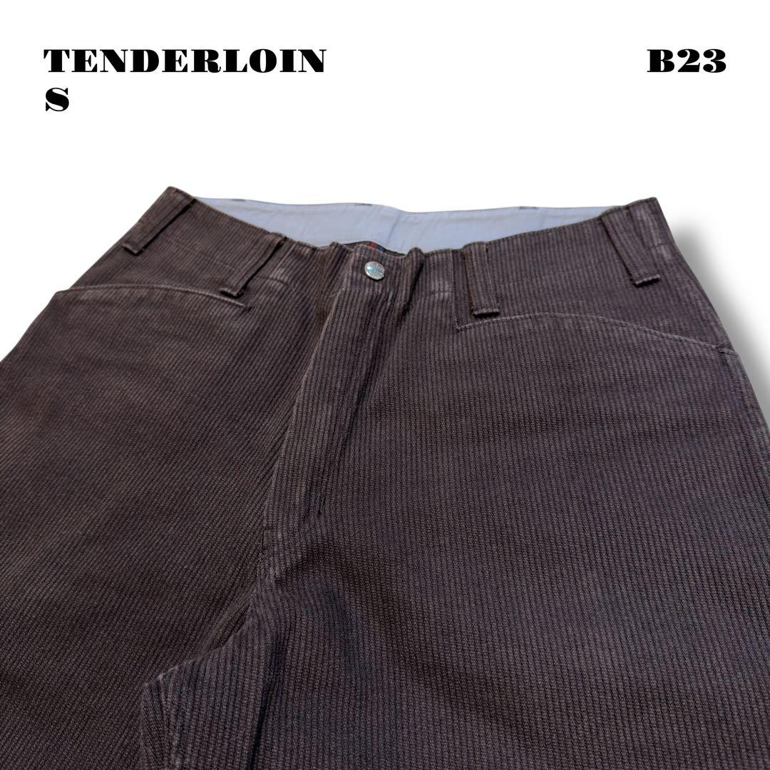 人気品！ TENDERLOIN BDP PIQUE ピケ パンツ ブラウン 茶S