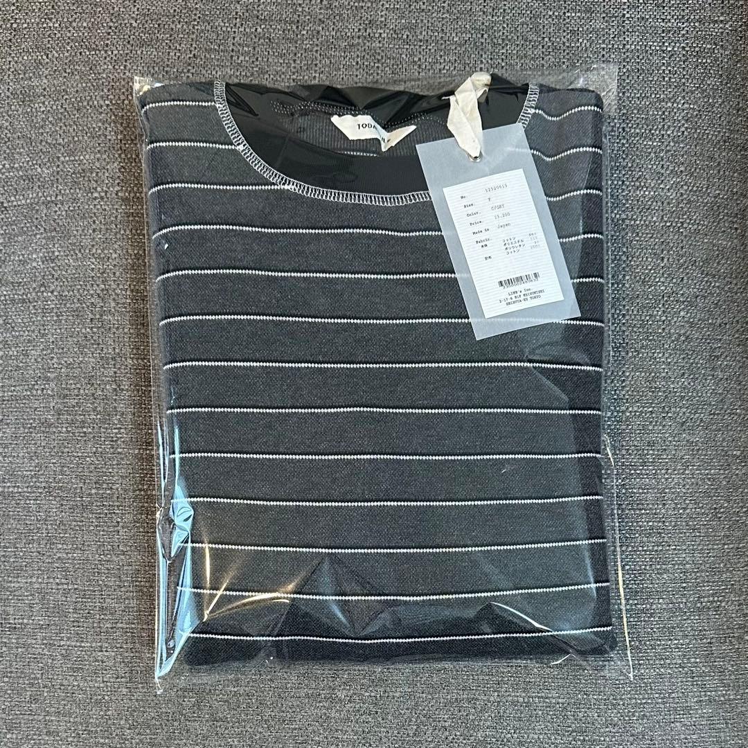 新品 TODAYFUL Border Long T-shirts