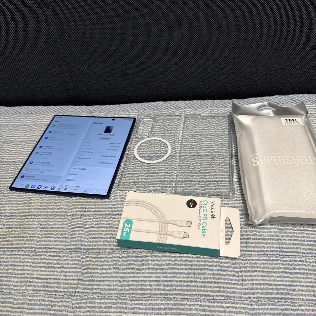 a*c様 [オークション]Galaxy Fold7 256GB SIMフリー3ヶ