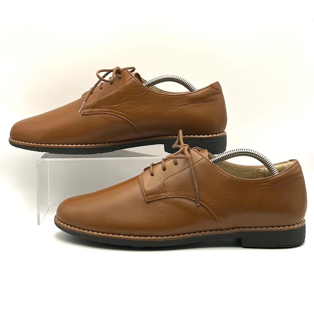 未使用✨ asics WALKING 【25㎝】 レースアップシューズ レザー