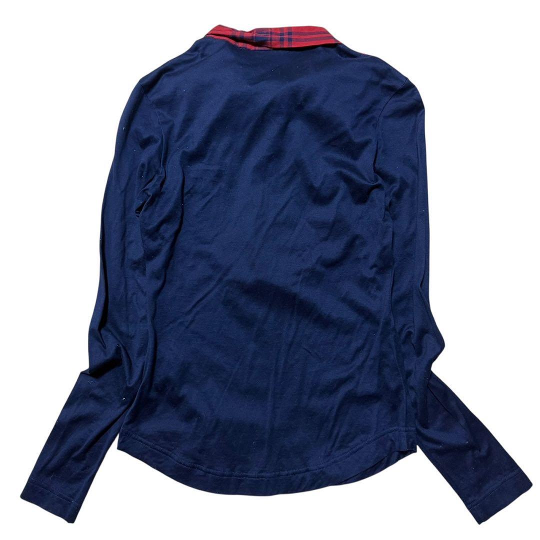 ヴィヴィアンウエストウッド レッドレーベル カットソー チェック ボウタイ 2