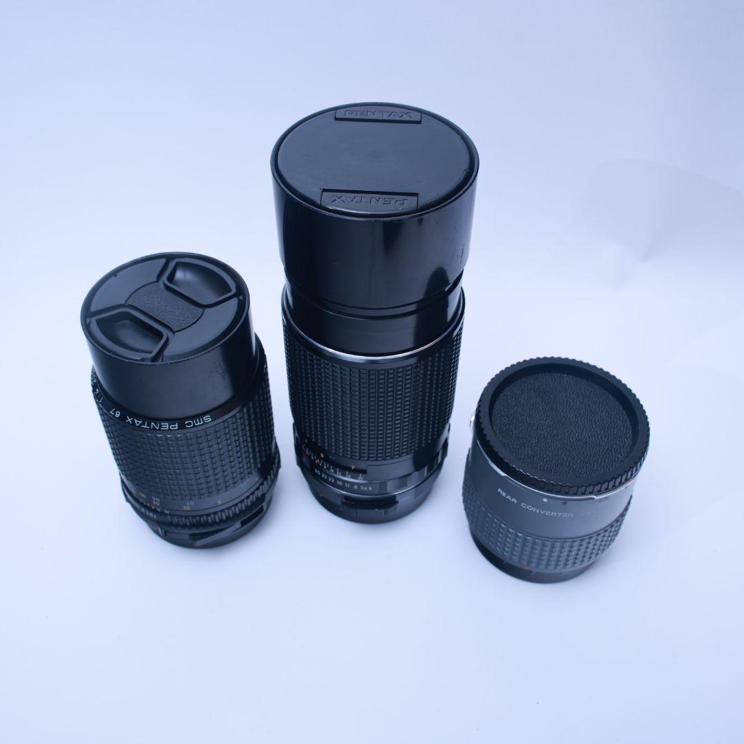 PENTAX67 レンズ3本 200mmf4 300mmf4 テレコン