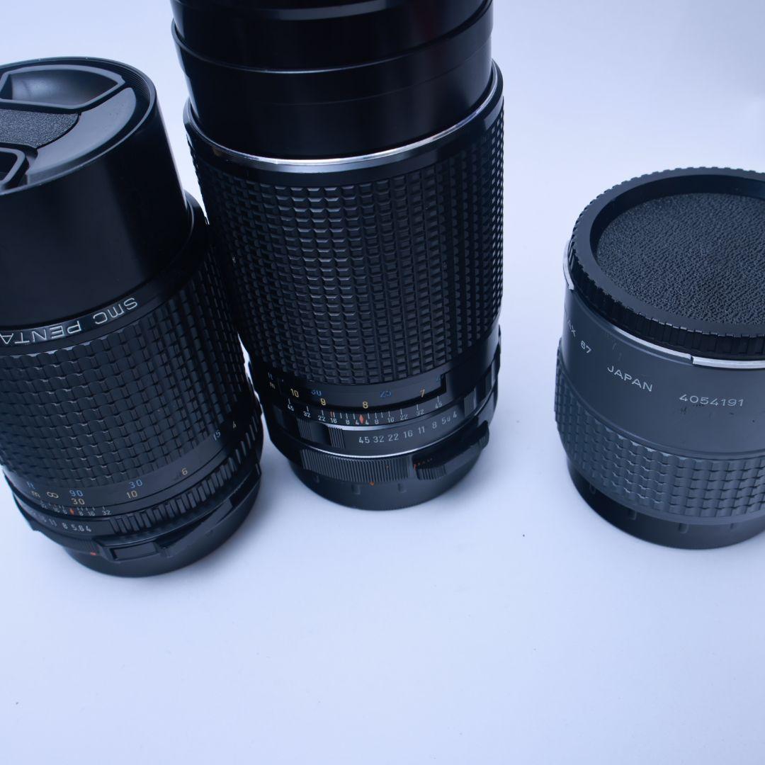 PENTAX67 レンズ3本 200mmf4 300mmf4 テレコン