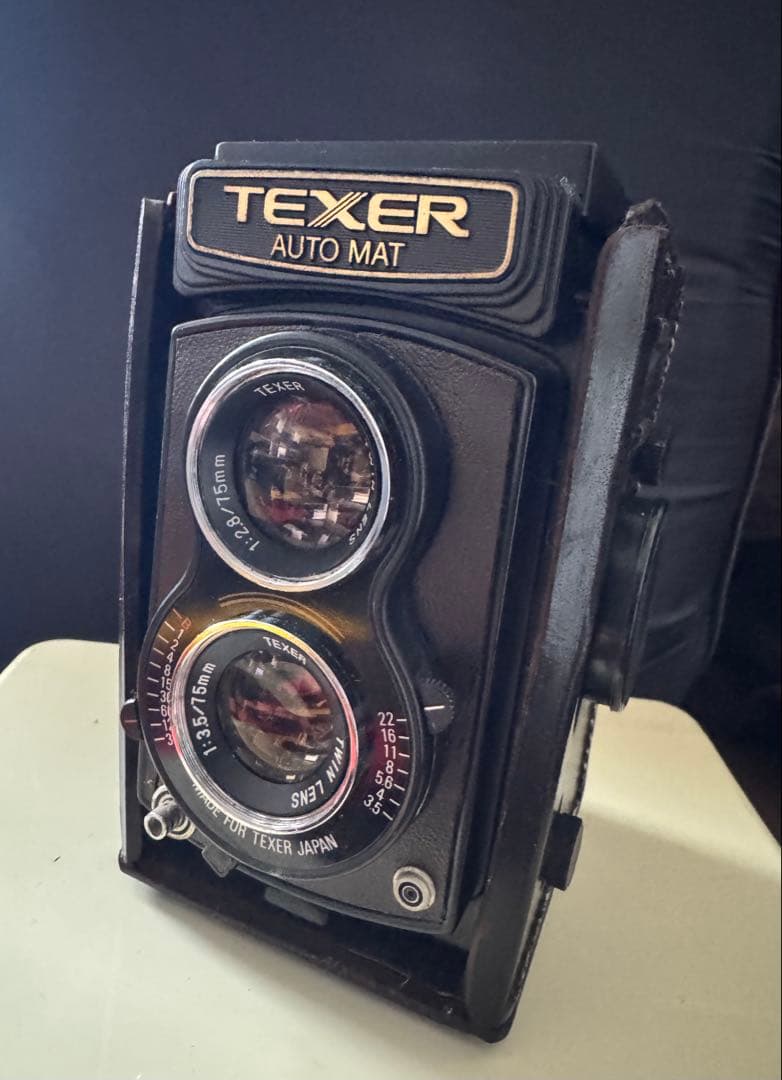 二眼レフ　TEXER AUTO MAT ヴィンテージカメラ