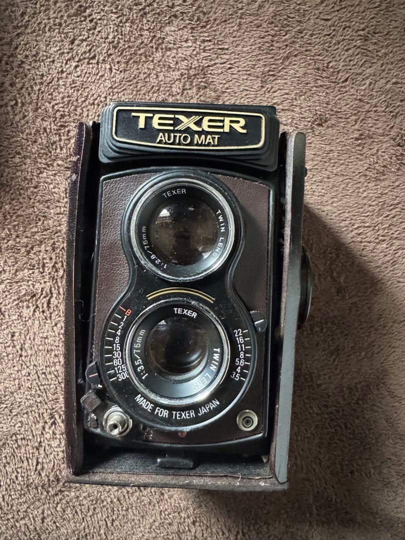二眼レフ　TEXER AUTO MAT ヴィンテージカメラ