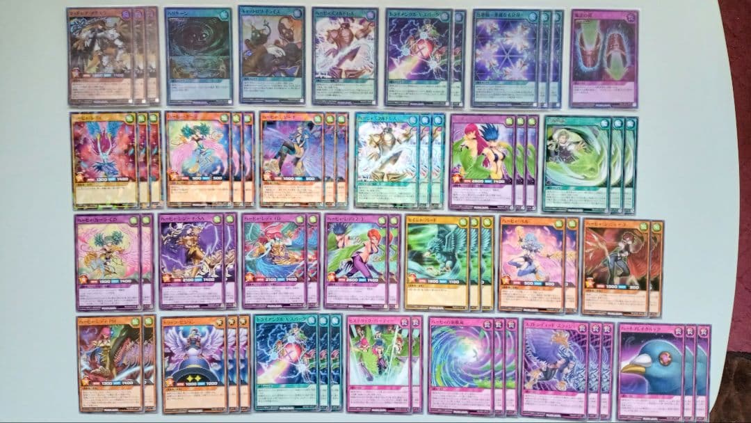 遊戯王 ラッシュデュエル ハーピィ・レディ デッキパーツ 110枚