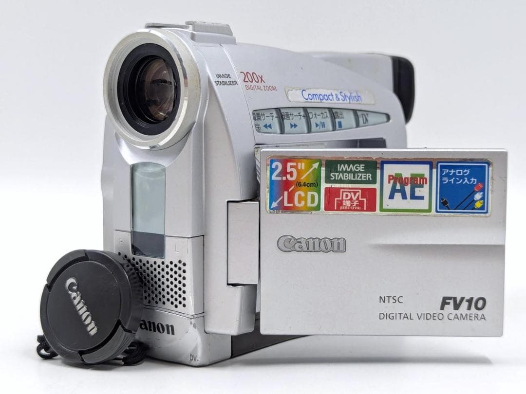 miniDVのダビングに！ Canon ビデオカメラ DM-FV10