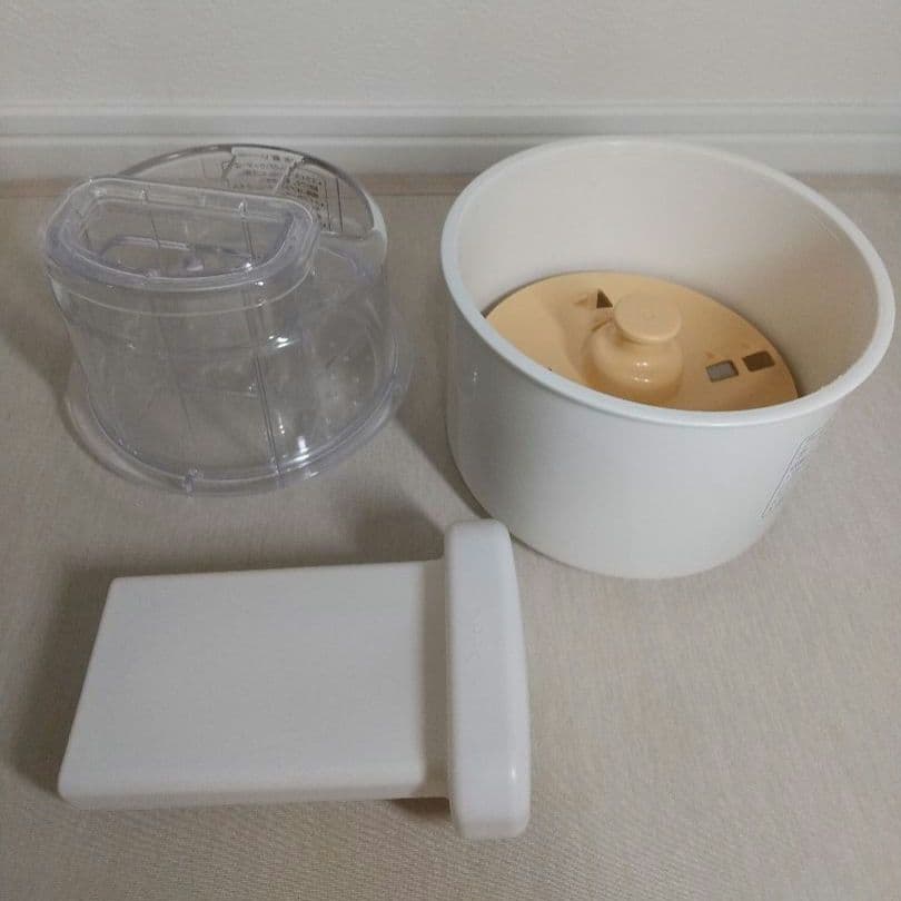 パナソニック フードプロセッサー (ホワイト) [MK-K81-W]【訳あり】