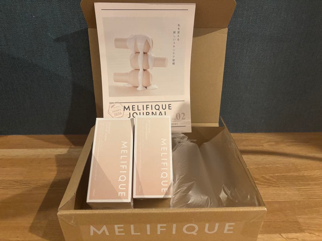 MELIFIQUE JOURNAL ローション・ミルクセット