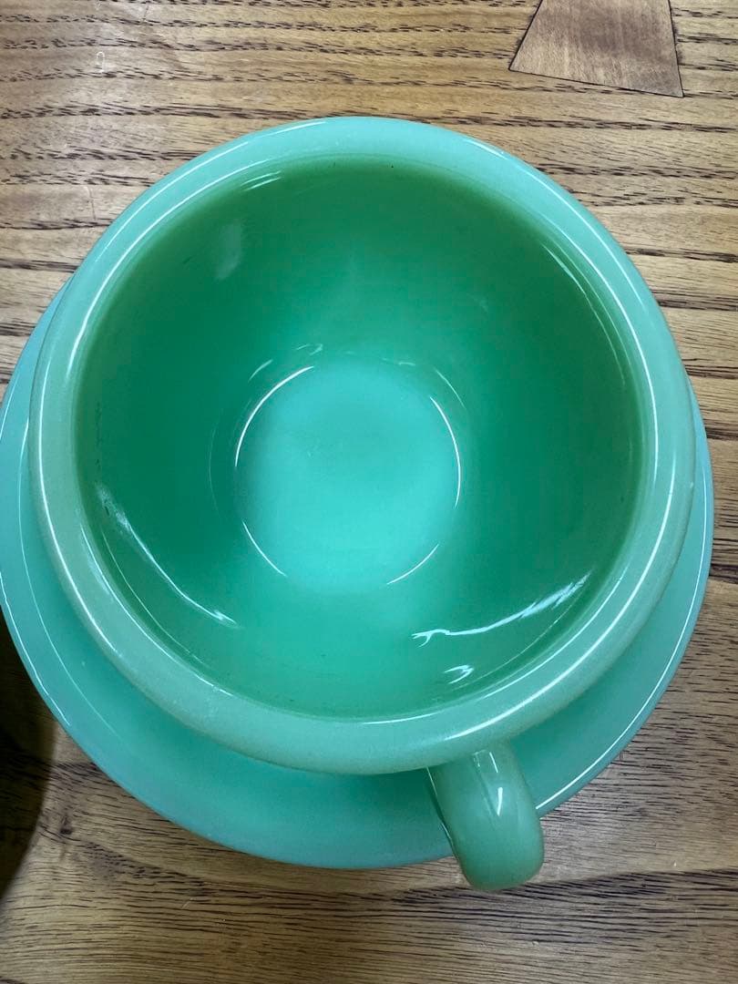 Fire King デッドストック　美品・未使用品カップ＆ソーサー2組