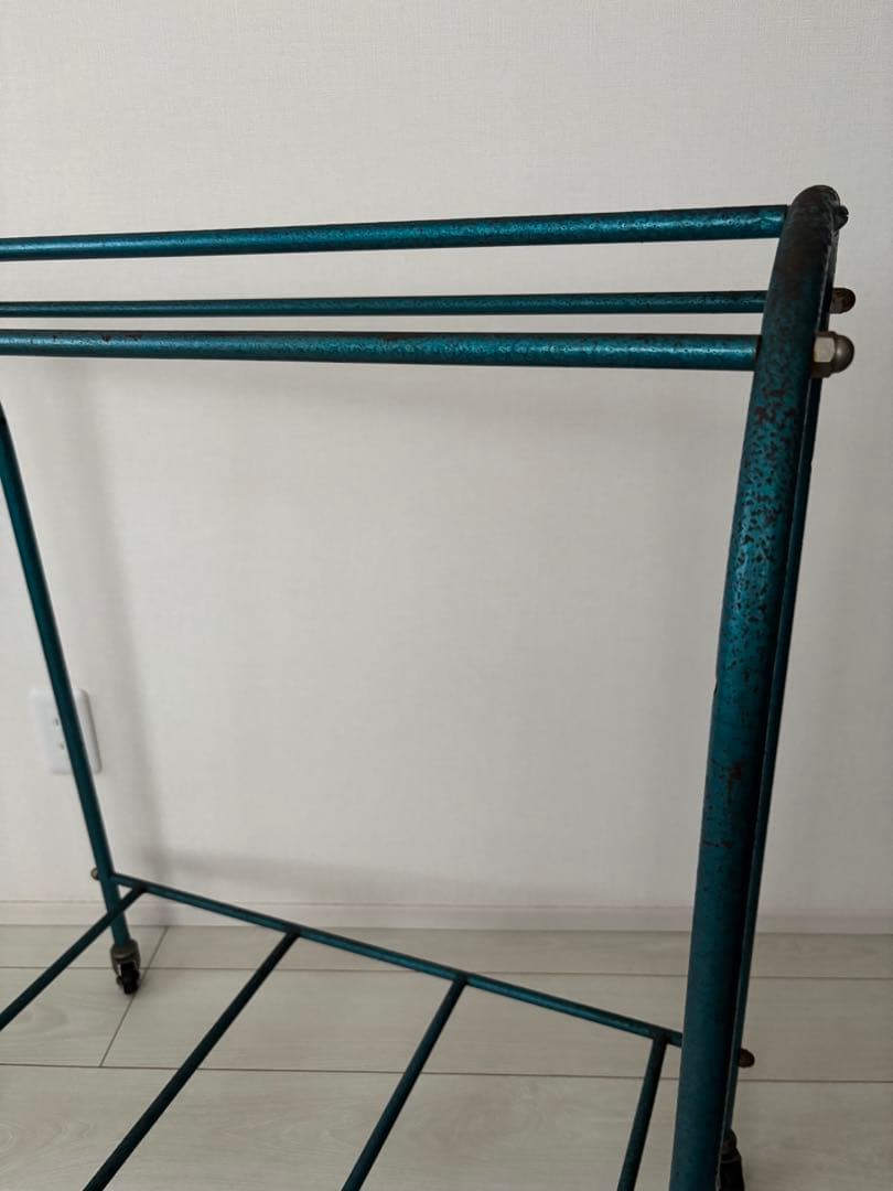 イギリスアンティーク　ドーム型ハンガーラック　店舗什器にも　希少