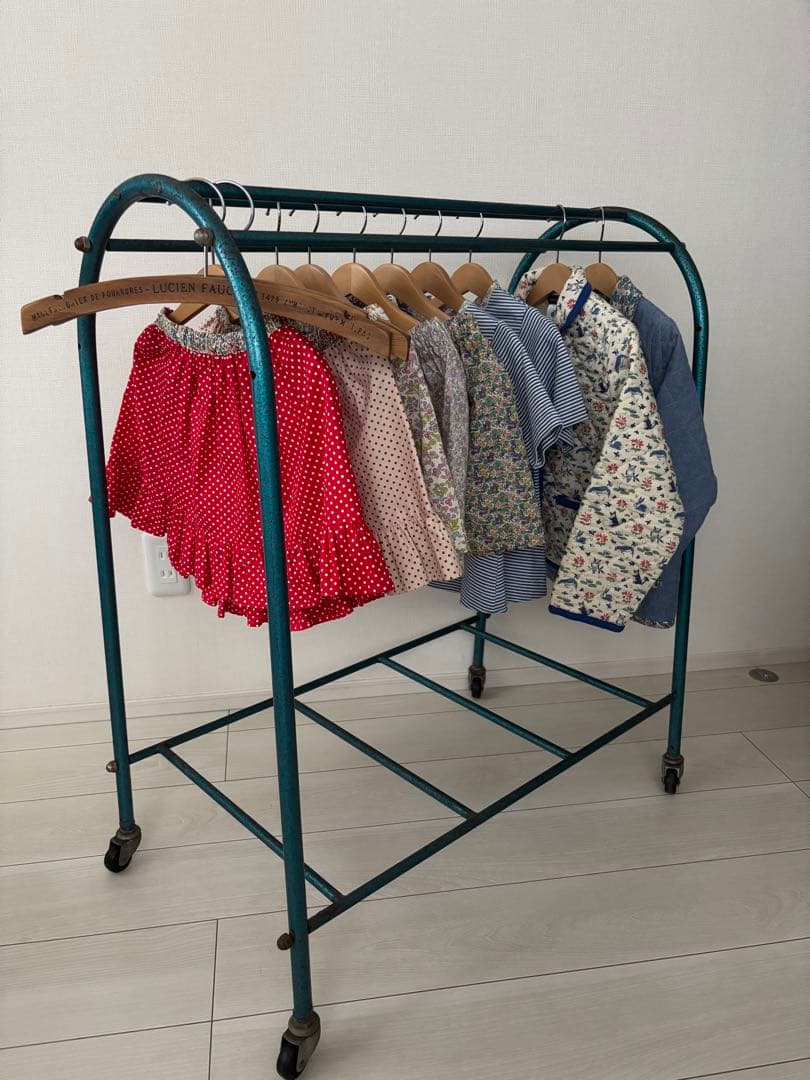 イギリスアンティーク　ドーム型ハンガーラック　店舗什器にも　希少