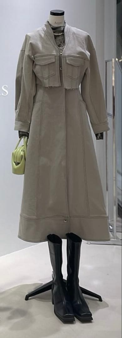 ワンピース Ameri UND 3WAY DENIM DRESS