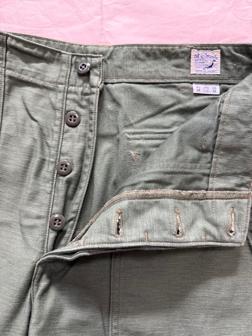orslow オアスロウ　US ARMY FATIGUE PANTS Lサイズ