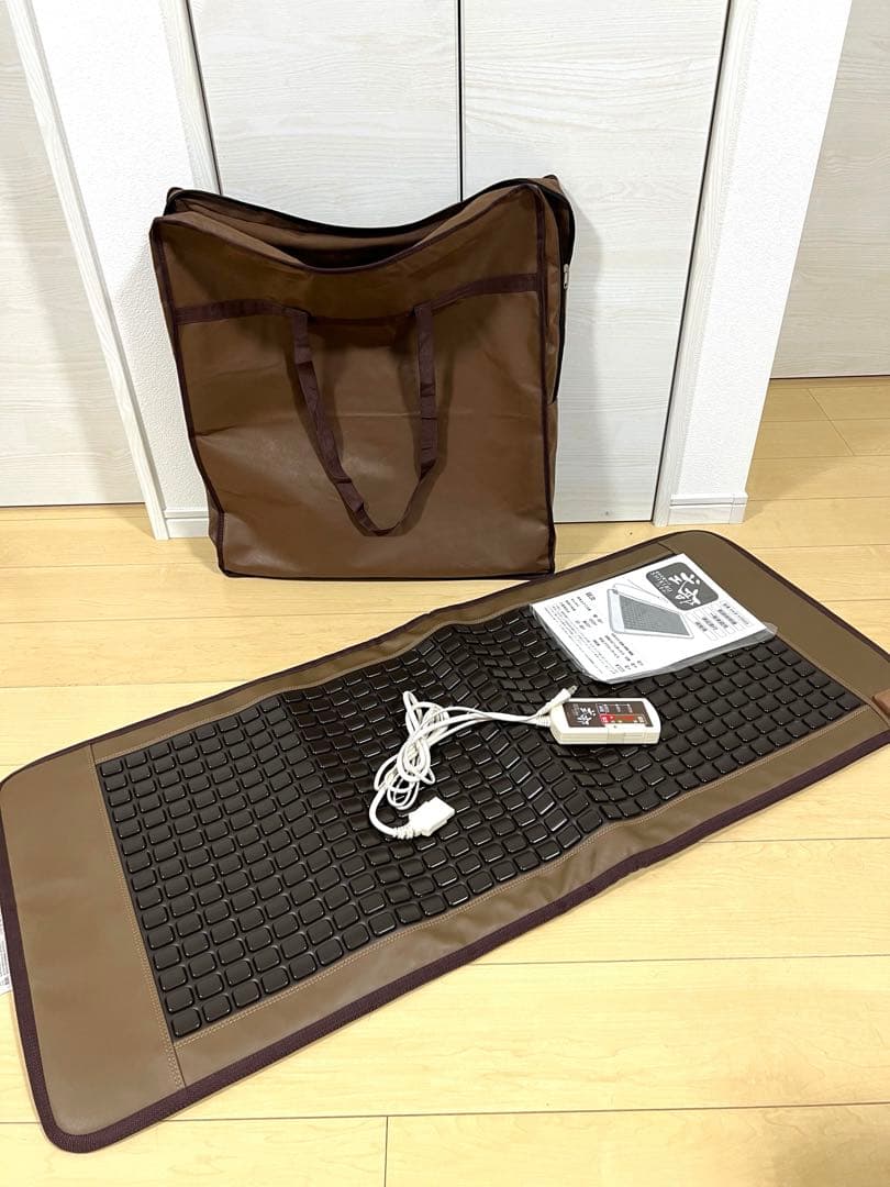 【美品】遠赤ダブル温熱 遠赤岩盤マット しきぶ SKB-H1503 岩盤浴