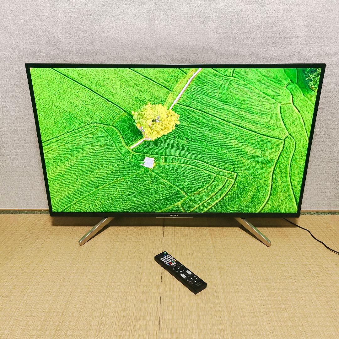 4Kスマートテレビ SONY 43型 ネット動画✨地上波 Android内蔵