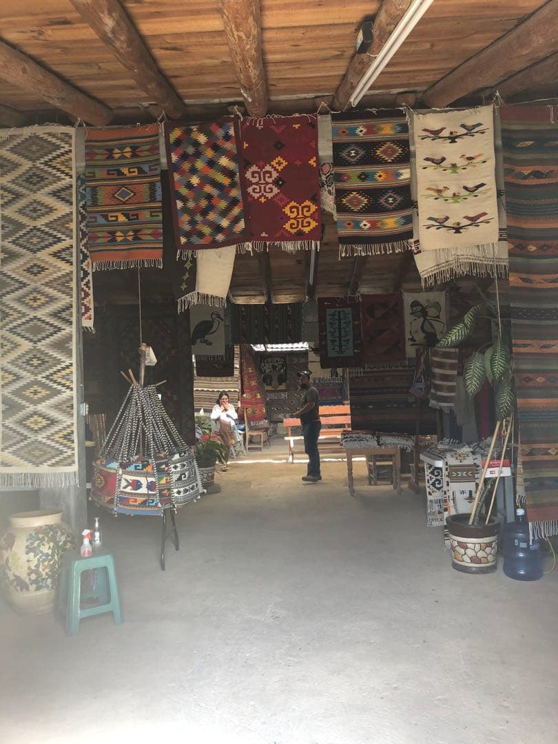 サポテックラグ　オアハカ　メキシコ　約100cm x 60cm