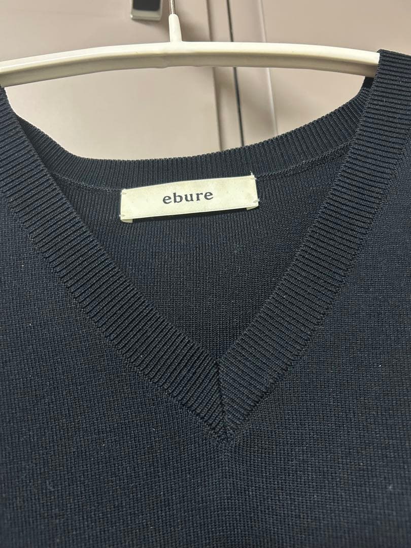 エブール★シルクコットン★Ｖネックプルオーバー