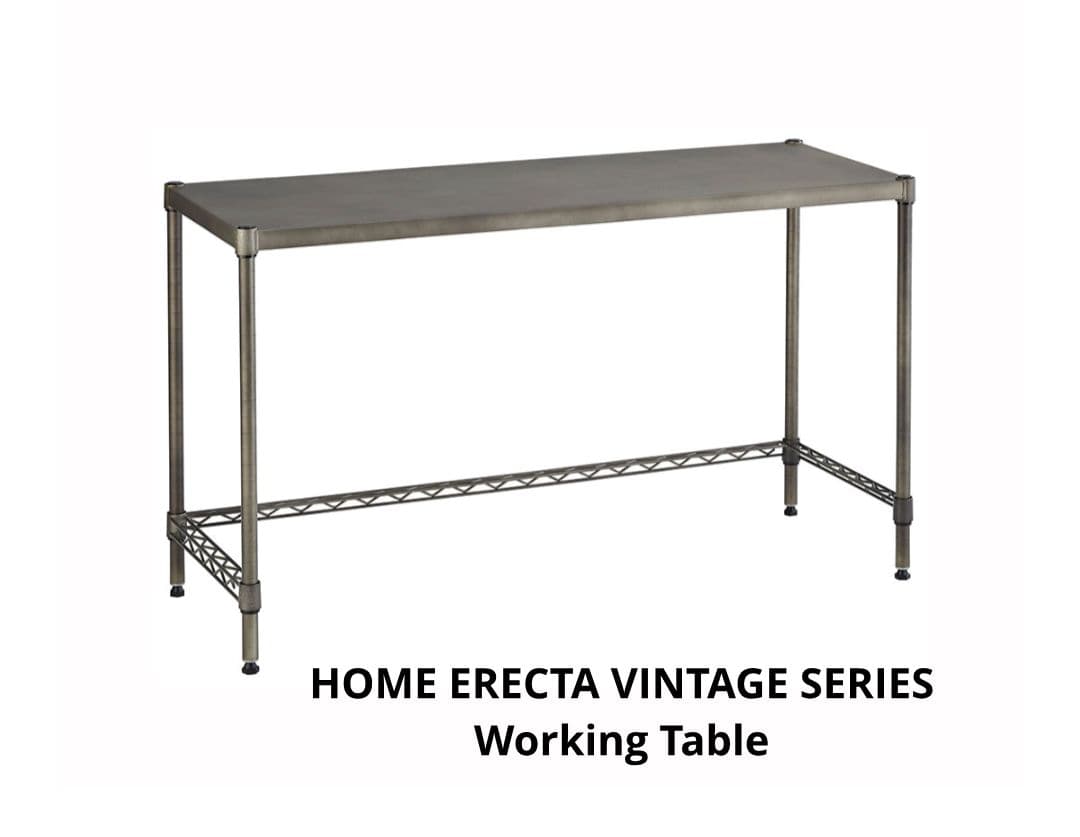 ホームエレクタービンテージシリーズ　ワーキングテーブル1200ミリ幅　自宅使用品