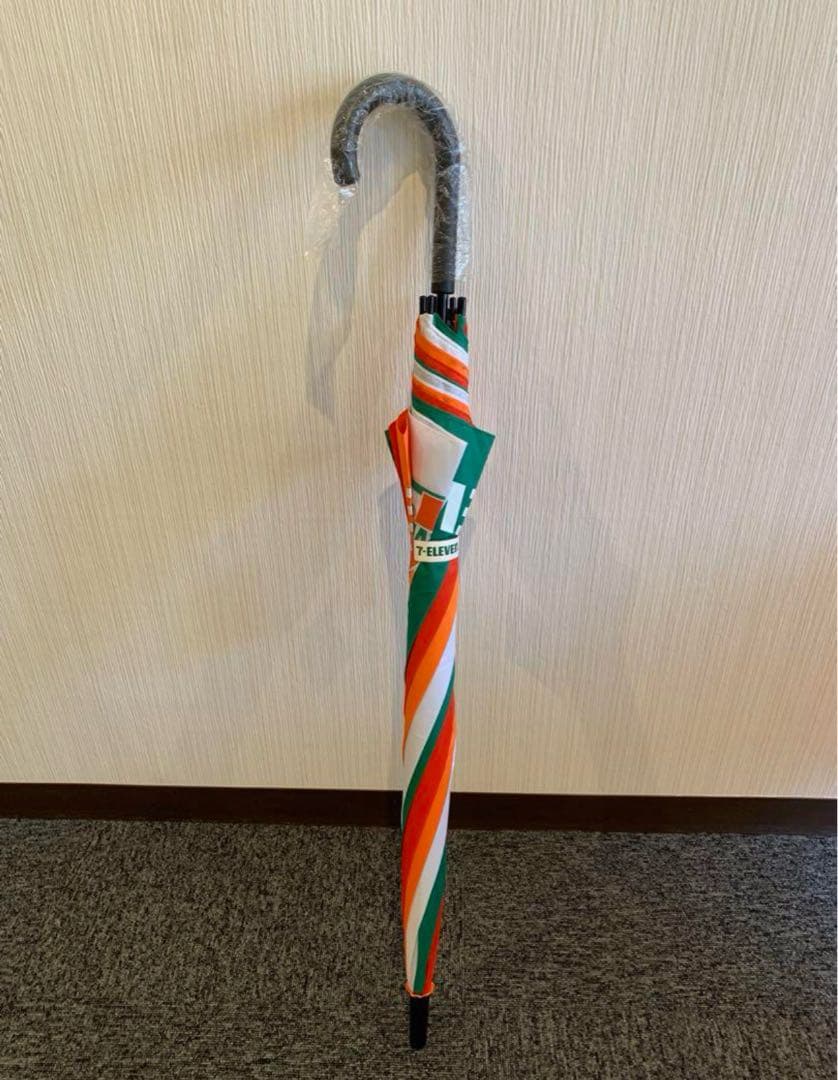 3本 セット！！【香港限定】新品未使用セブンイレブン ロゴ入り カラフル雨傘