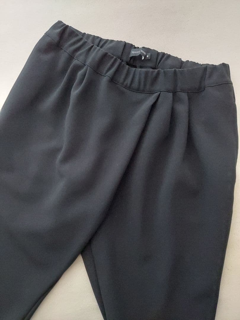 TRAVAIL MANUEL ダブルクロス2タックスラントパンツ