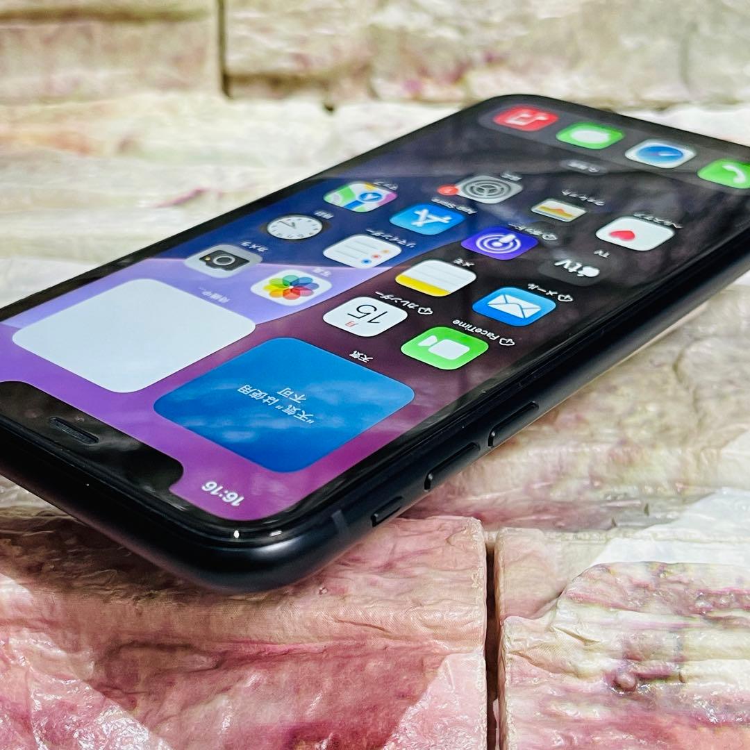 SIMフリー iPhoneXR 64GB 433 ブラック 電池良好