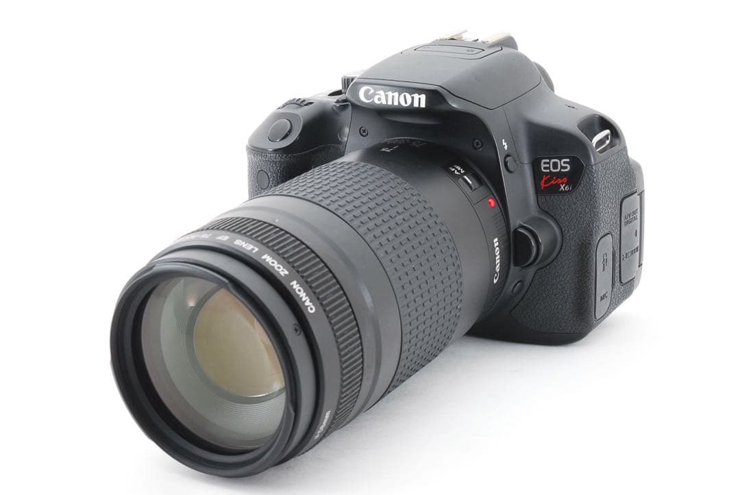 canon kiss x6i標準&望遠ダブルレンズセット