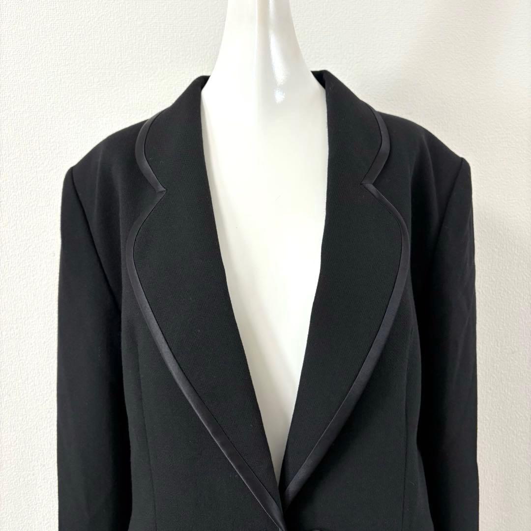 クリスチャンディオール　テーラードジャケット パイピングジャケット　ブラック