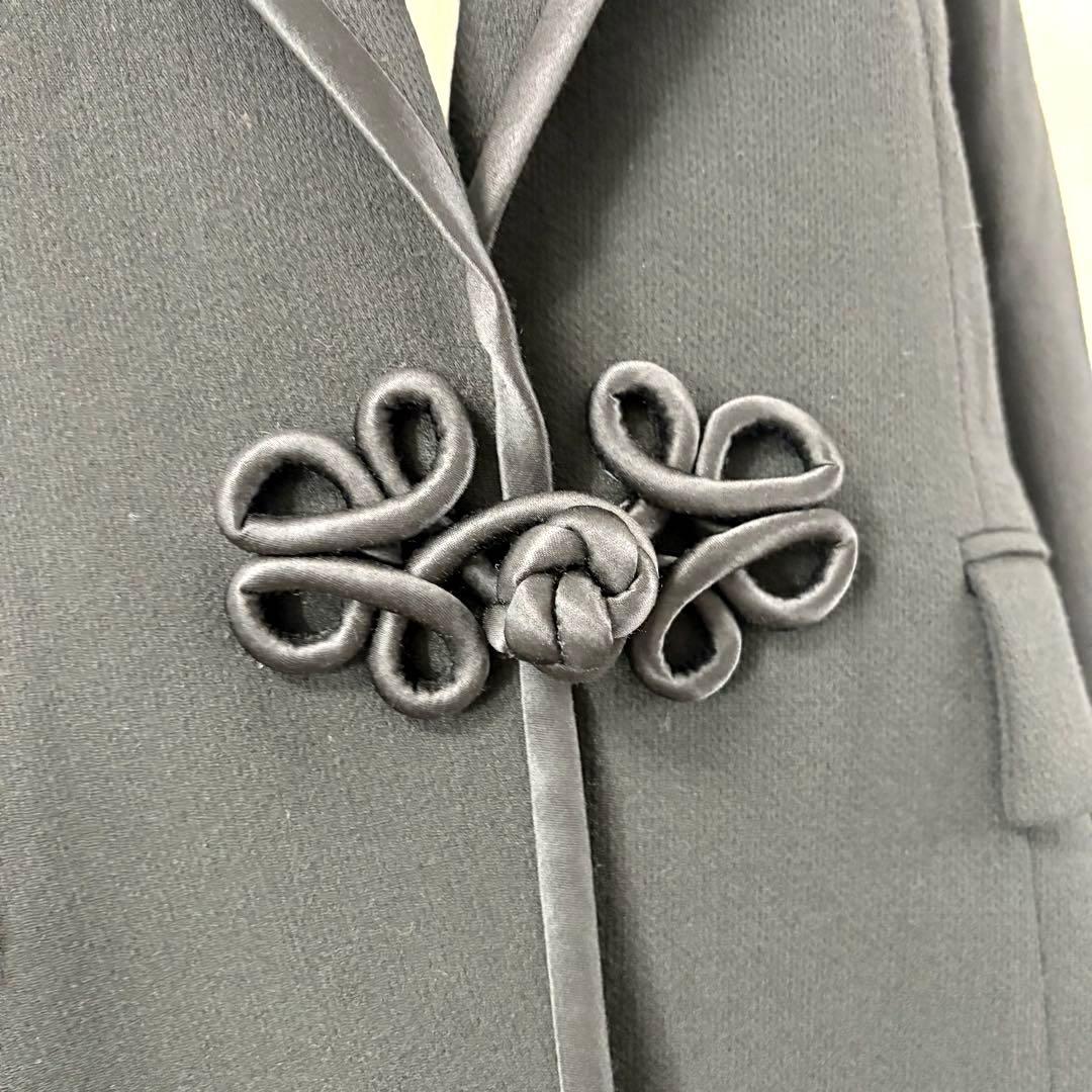 クリスチャンディオール　テーラードジャケット パイピングジャケット　ブラック