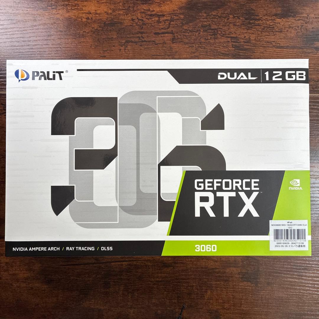 PALIT GeForce RTX 3060 12GB(中古品)