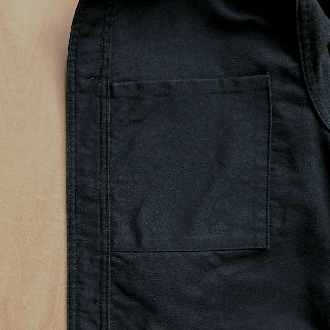 VETRA べトラ フランス製 モールスキン カバーオール ブラック 38 美品