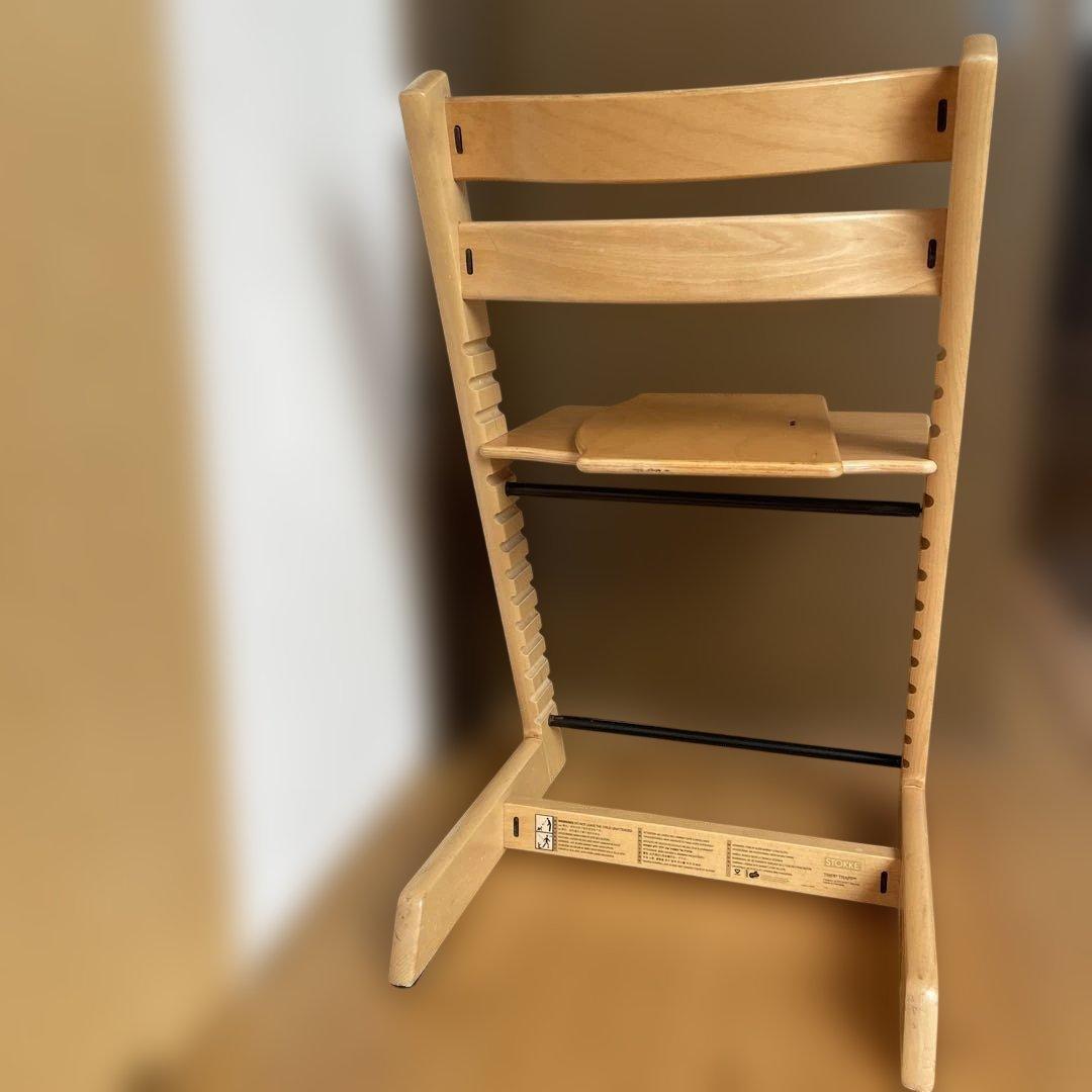 ストッケ　トリップトラップ　ナチュラル①