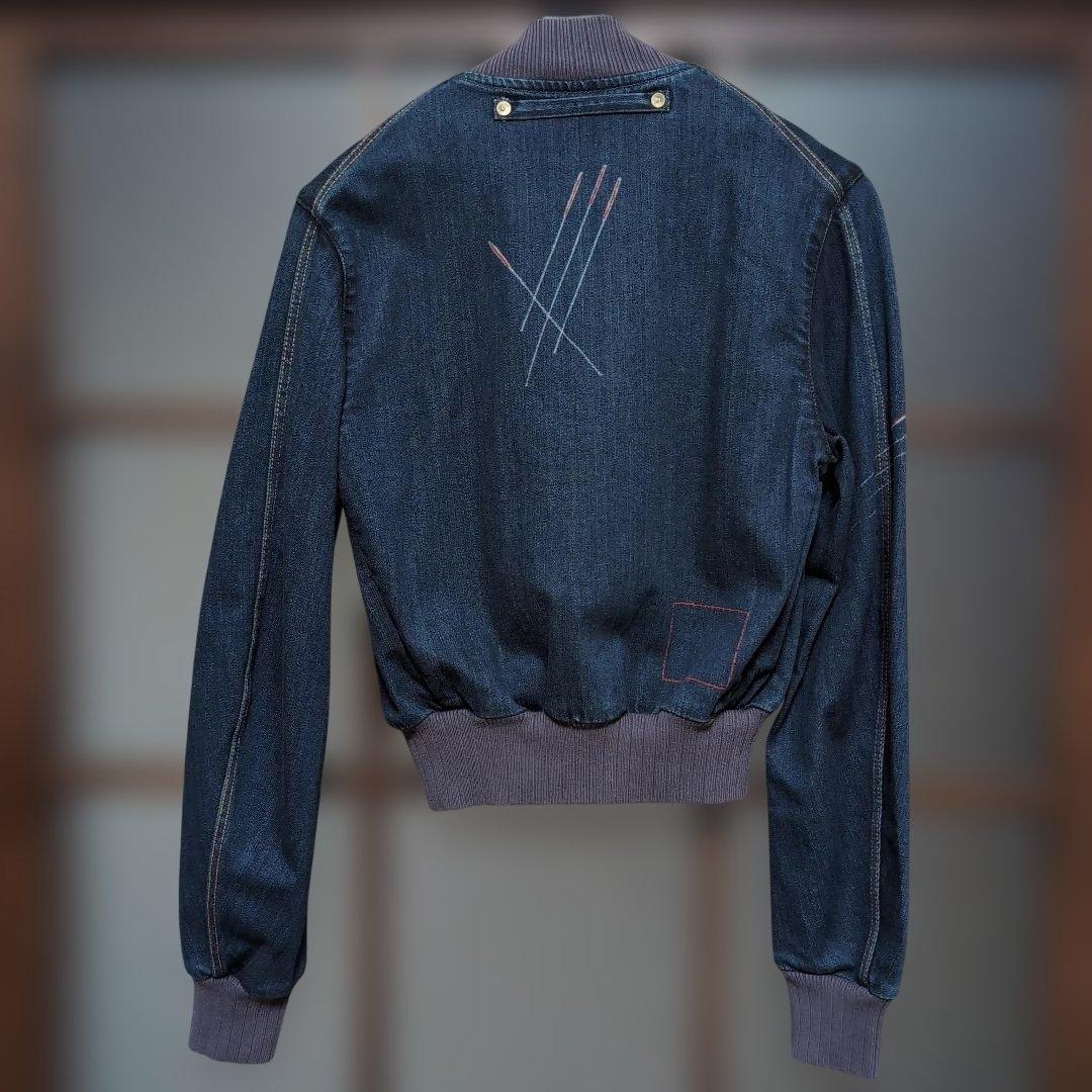 美品リーバイスレッド　デニムブルゾンショート丈　S