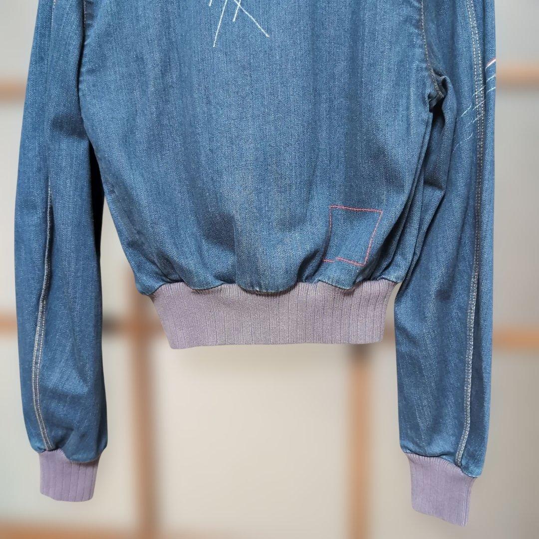 美品リーバイスレッド　デニムブルゾンショート丈　S