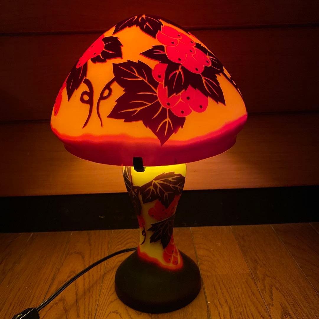 ガレ風 テーブルランプ