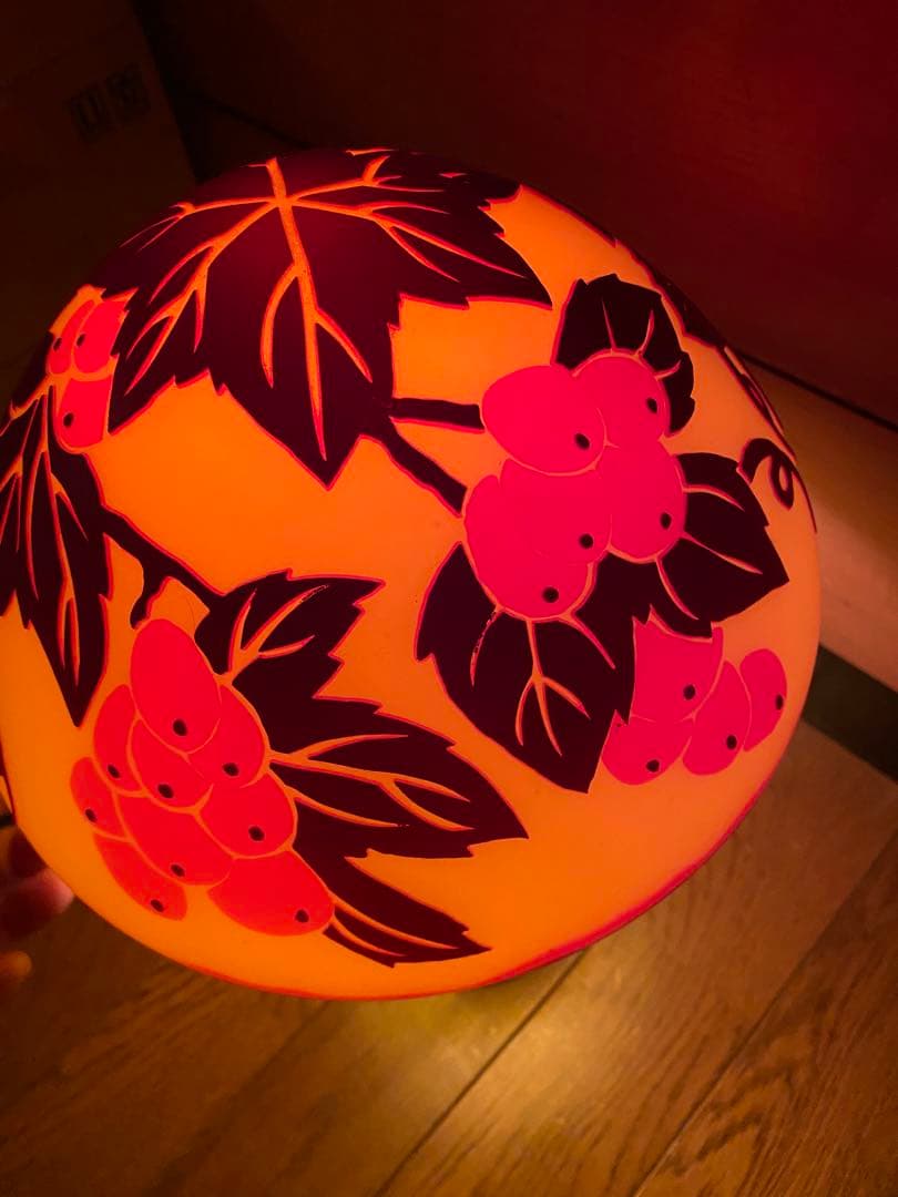 ガレ風 テーブルランプ