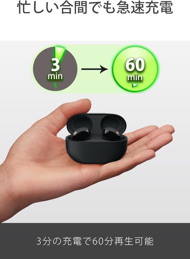 【新品】ソニー ワイヤレスノイズキャンセリングイヤホン WF-1000XM5