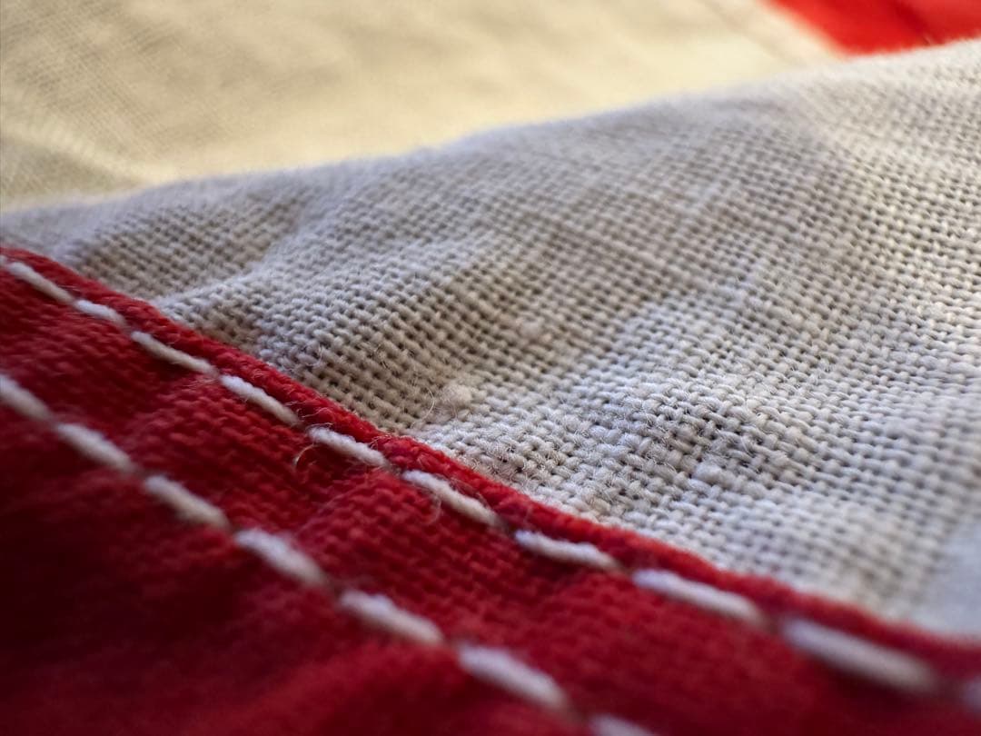 ヴィンテージ★アメリカ星条旗USA国旗大判flagフラッグ布タペストリー希少レア