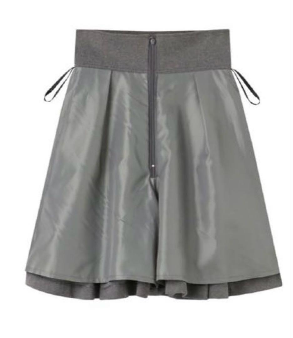 あみ様　JENNE美脚フレンチパンツSグレー