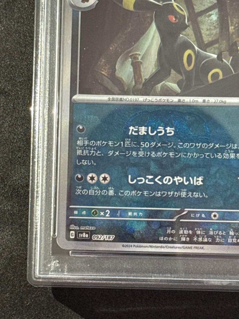 PSA10 ブラッキー マスターボールミラー テラスタルフェス ex