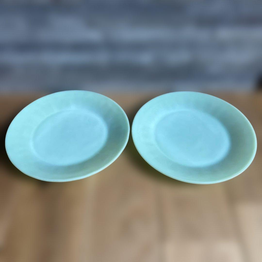 ファイヤーキング レストランウエア ディナープレート 1950年代刻印2枚セット