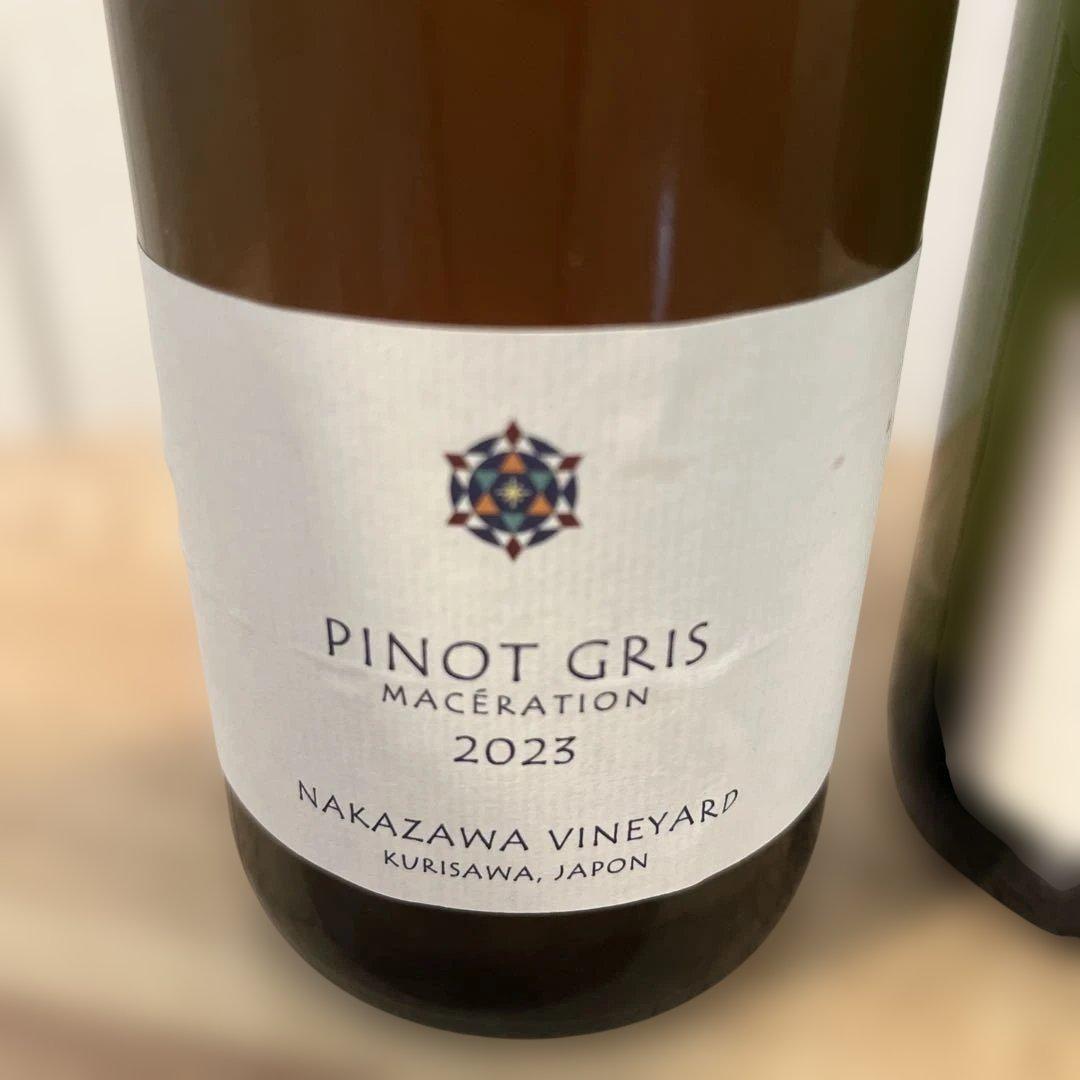 ナカザワヴィンヤード ピノ・グリ 2023 クリサワブラン 2019 セット