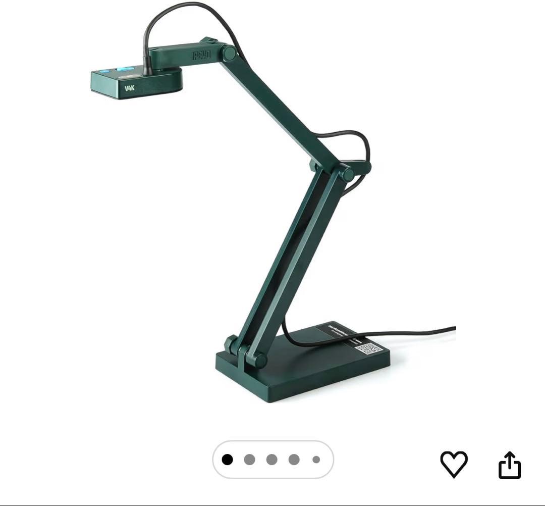 IPEVO 書画カメラ V4K USB版