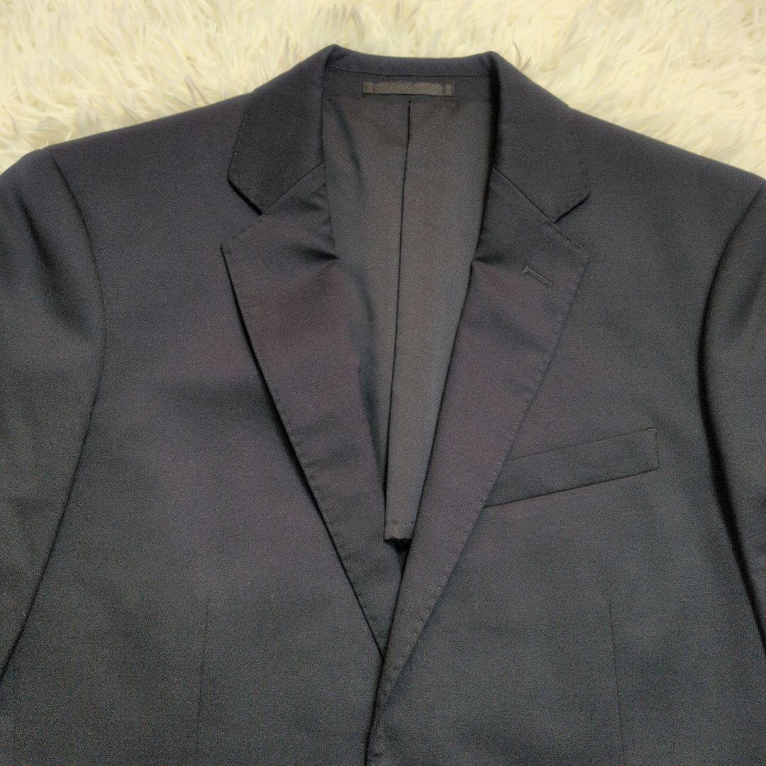 【美品✨UNIQLO✨L】ビジネス スーツ セットアップ スリム フィット 伸縮